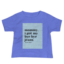 Load image into Gallery viewer, SI Baby Short Sleeve Bye Bye Denim T