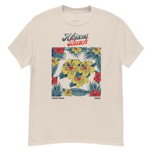 Load image into Gallery viewer, Unisex Hibiscus Beach Heavyweight T
