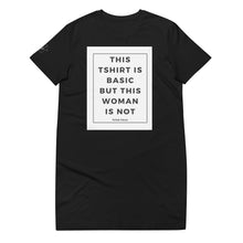 Load image into Gallery viewer, SI This Woman Organic cotton T-Shirt Dress