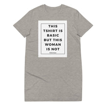 Load image into Gallery viewer, SI This Woman Organic cotton T-Shirt Dress