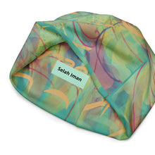 Load image into Gallery viewer, SI Printed Beanie Multi Green
