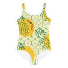 Load image into Gallery viewer, SI Pineapple Kids Swimsuit
