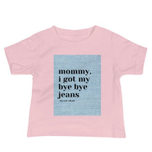 Load image into Gallery viewer, SI Baby Short Sleeve Bye Bye Denim T
