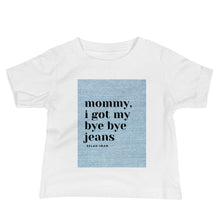 Load image into Gallery viewer, SI Baby Short Sleeve Bye Bye Denim T
