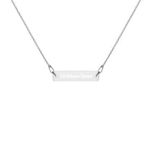 Load image into Gallery viewer, Engraved Sterling Silver Caribbean Queen Chain Necklace
