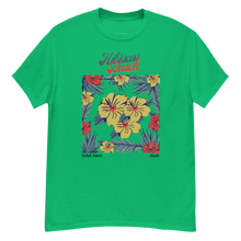 Load image into Gallery viewer, Unisex Hibiscus Beach Heavyweight T
