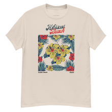 Load image into Gallery viewer, Unisex Hibiscus Beach Heavyweight T
