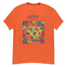 Load image into Gallery viewer, Unisex Hibiscus Beach Heavyweight T
