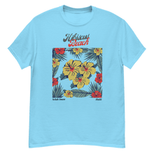 Load image into Gallery viewer, Unisex Hibiscus Beach Heavyweight T
