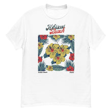 Load image into Gallery viewer, Unisex Hibiscus Beach Heavyweight T
