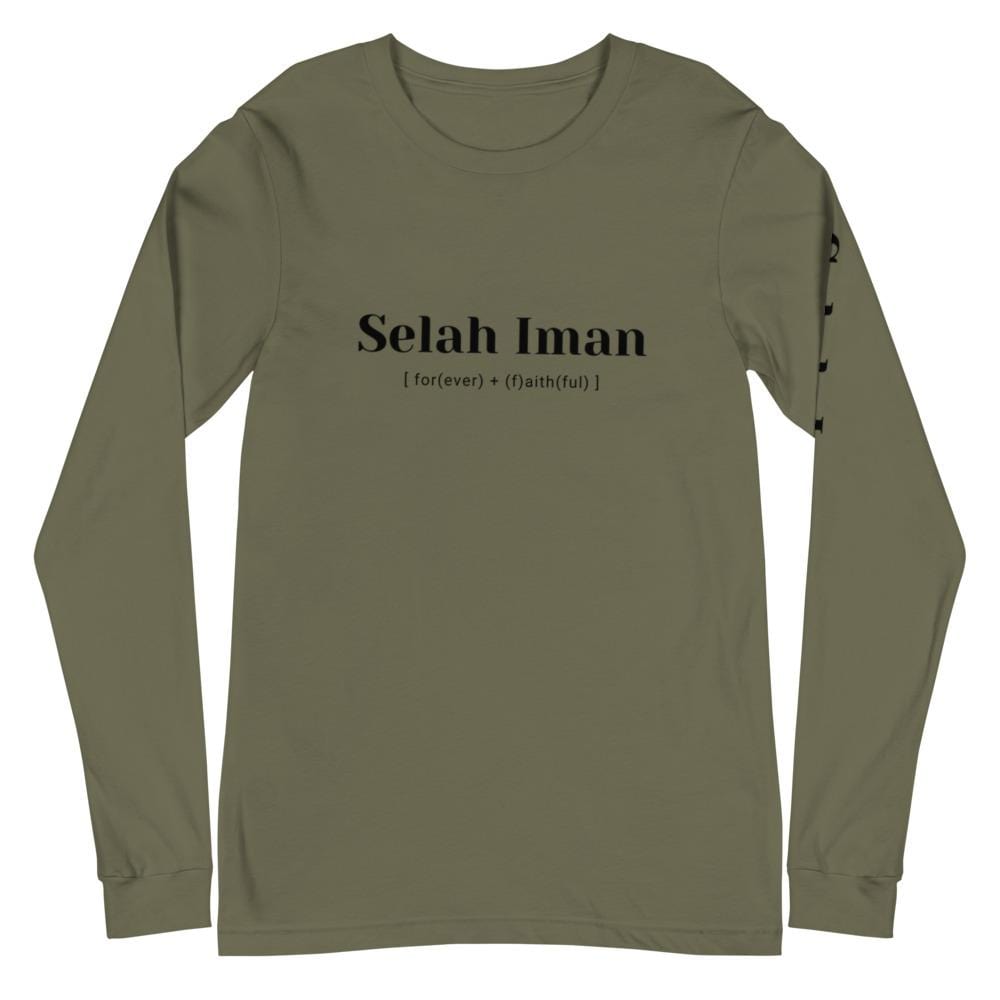 SI Unisex What Do You Mean Long Sleeve Logo Arm